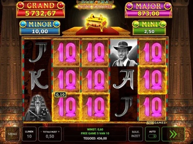 book of ra mystic fortunes — banner principale su ExciteWin Casino